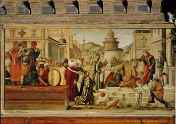 St. George, der døber hedningen, 1501-07